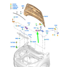 Load image into Gallery viewer, Factory Cover Hinge BM51A16801AC BM51A16801AD BM5Z16797A Left Hood Auto Lock Hinge Cover Bonnet Hinge for Ford Kuga Focus