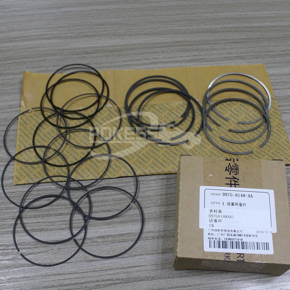 CJ5G6148AA DS7G6148AA Diesel Engine Parts Piston Rings for Ford Ecosport 13 1.6/New Mondeo/Focus 15 Taurus/1.5 Kuga/Mondeo 1.5