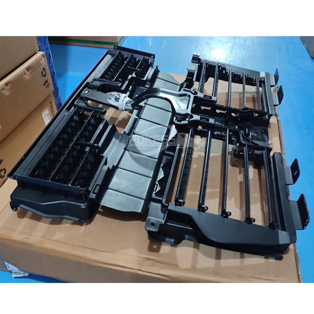 POKESS Radiator Frame KK7B8473AD Radiator Protect Cover without motor for Ford Edge 2020 2.0T