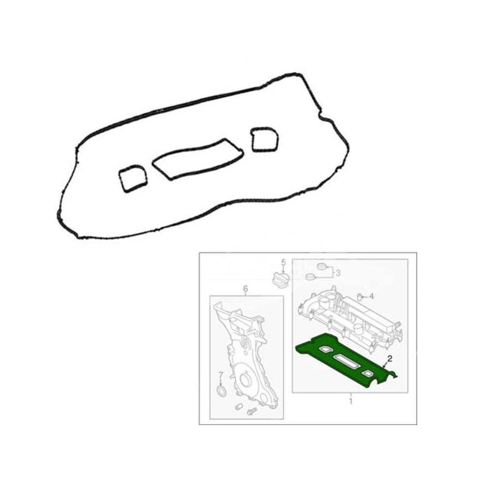 BB5Z6584A BB5E6K260AB LR025664 JDE27464 5152332 Timing Chain Cover Assembly for Lincoln Continental/MKC/Nautilus/MKX/MKZ/MKT