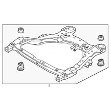 Load image into Gallery viewer, Front Sub Frame Car FB5Z5C145D JB5Z5C145A Front Frame-crossmember Cross Bracket for Ford Explorer 2015