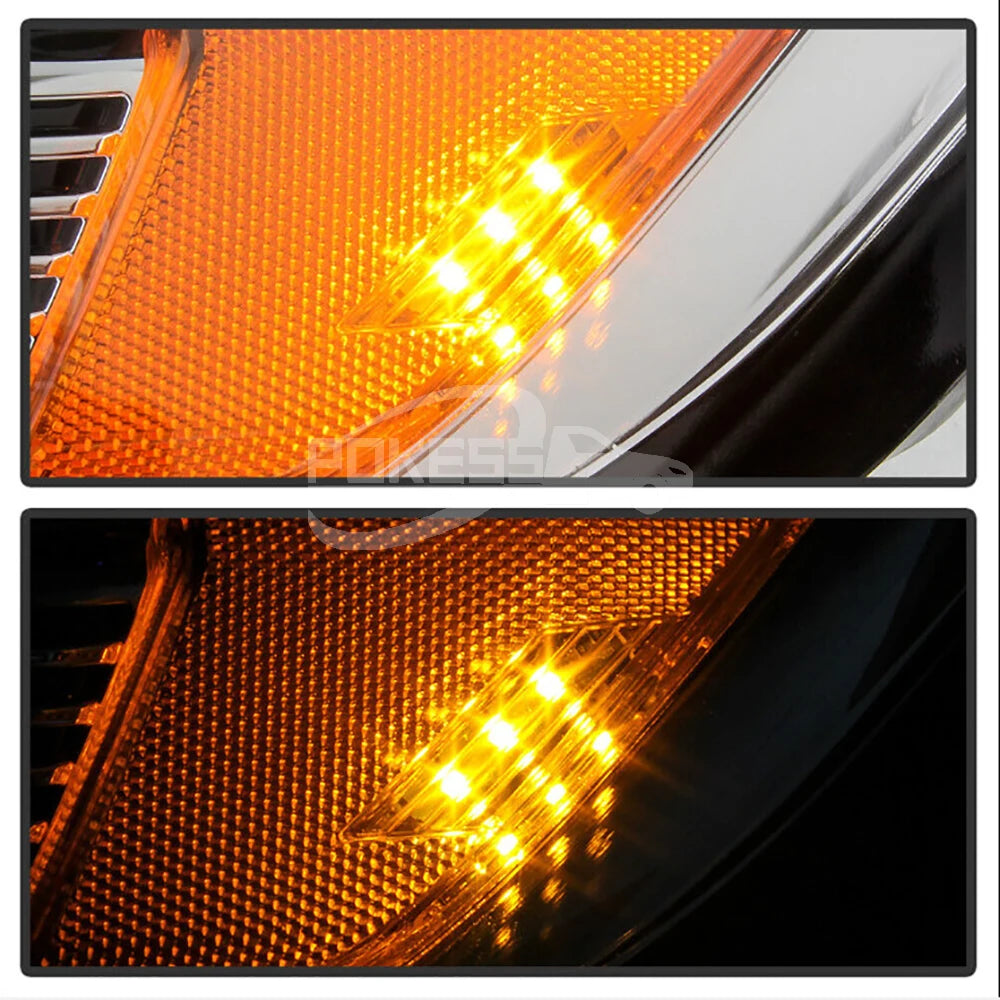 POKESS Front Light FT4Z13008A FT4B13W029AF 2066679 Headlight for Ford Edge 2015