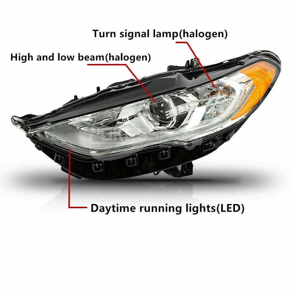HS7313W029DE HS7313W029DD 131-117RMLD-EM HS7313W029DG Right Headlight for Ford Mondeo/Fusion 17-19
