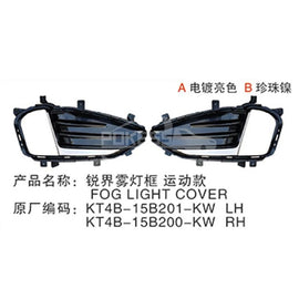 Front Bumper Ford Edge 2021 Fog Light cover KK7B15A299AAW KK7B15A299CA59B8 Left Fog Light Frame Cover for Ford Edge 2020 2021 20