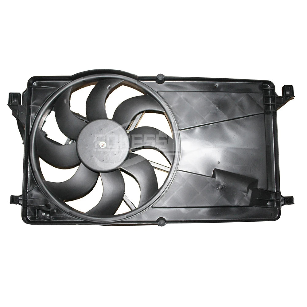 Radiator Cover 5M5H8C607AD QS1374D 5M5H8C607AA Radiator Cooling Fan Frame with Module for Ford Focus 05-13