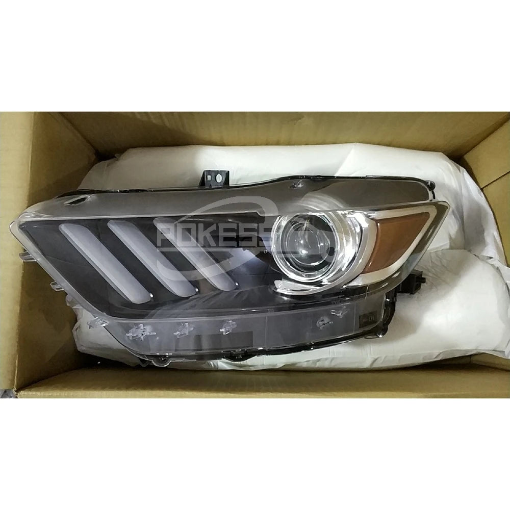 FR3Z13008N Left American Auto LED Headlight Assembly Aftermarket Headlight for Ford Mustang 2015