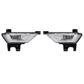 POKESS Halogen Xenon Fog/Driving Lights ML3Z15201A ML3415A255AD Left Fog Light for Ford F150 2021-