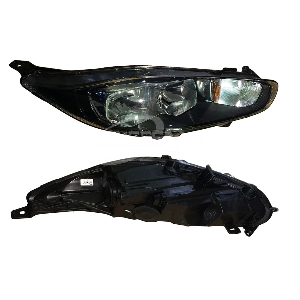 Auto Headlight Scheinwerfer Ford Fiesta MK6 DA1D51040C DA1D51040A Front Left Black Headlight Ford Fiesta 2013