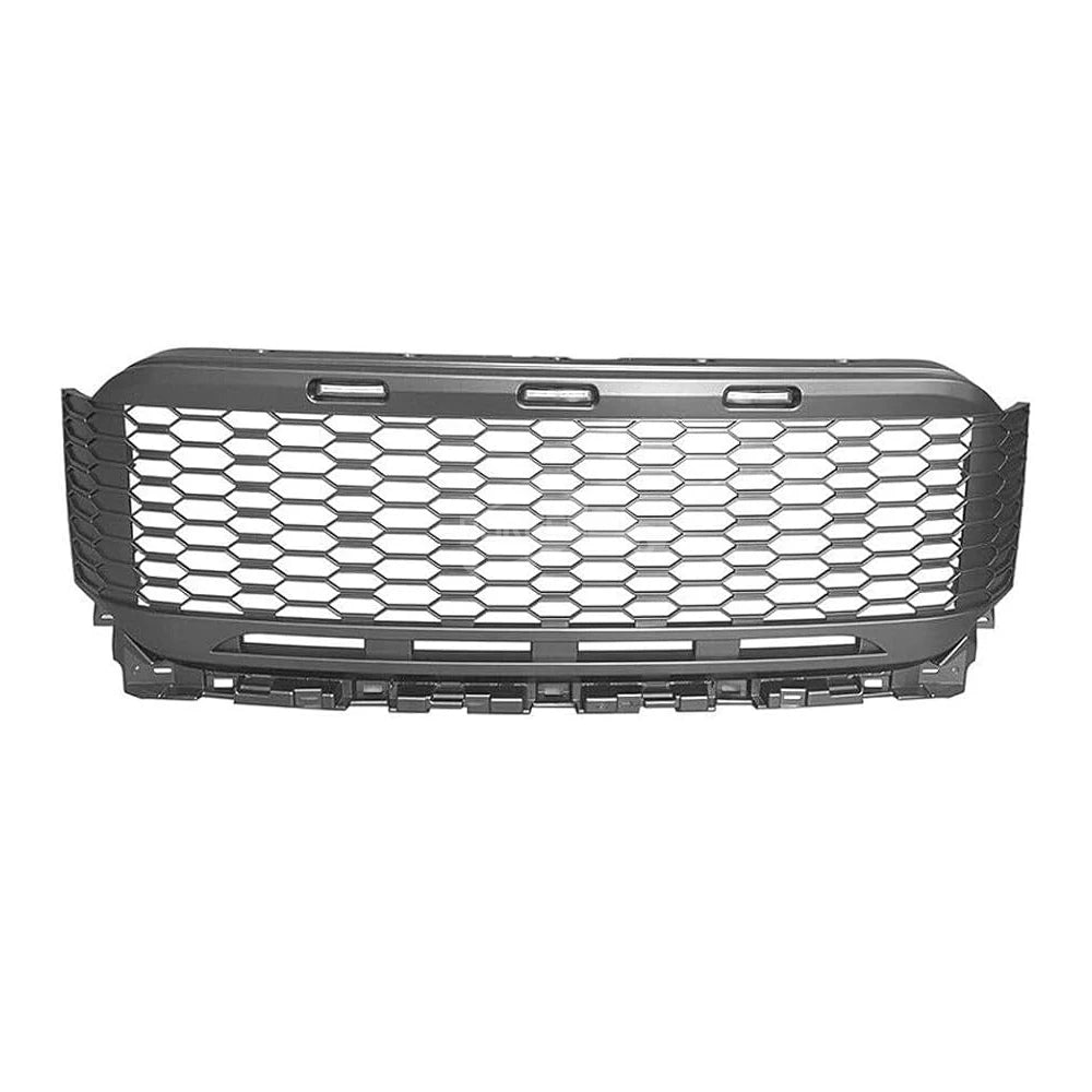 POKESS for Grill ML3Z8200JA ML348200JDSMA4 Electric-Plating Grill for Ford F150 2021-