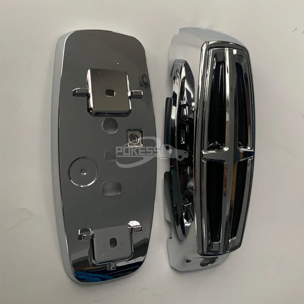 Car Grille Badge GD9Z8213B Front Badge with Camera Hole for Lincoln Continental