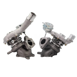 POKESS Electric Turbocharger for Car AA5Z6K682B Turbocharger for Ford Explorer 3.5