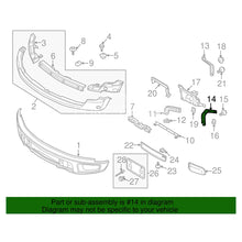 Load image into Gallery viewer, AL3Z17755A AL3V17755AB Left Front Bumper Bracket for Ford F-150 2012-2014