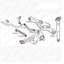 Load image into Gallery viewer, Car Control Arms EJ7Z5500B EJ7Z5500D EJ7C5K743AB EJ7C5K74 Rear Suspension Control Arm Assy for Lincoln MKC