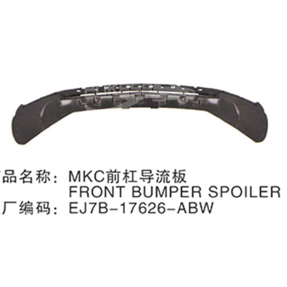 2022 Body Kit Bumper Spoiler Bar Auto Front EJ7Z17626AA EJ7B17626AC5YBT Front Bumper Board Trim Strip for Lincoln MKC
