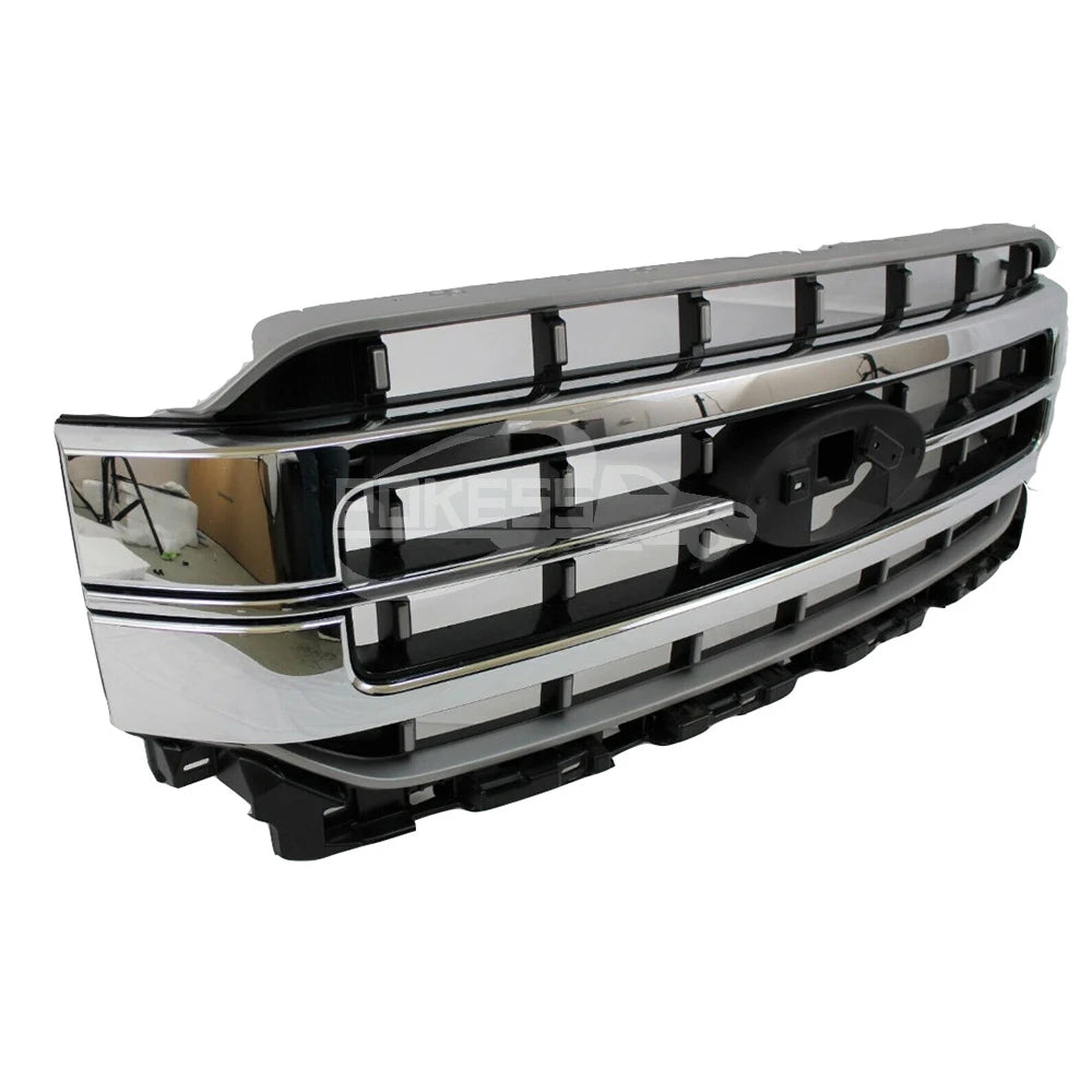POKESS Universal Grill ML3Z8200FA ML348200FESMAS Electric-Plating Grill for Ford F150 2021-