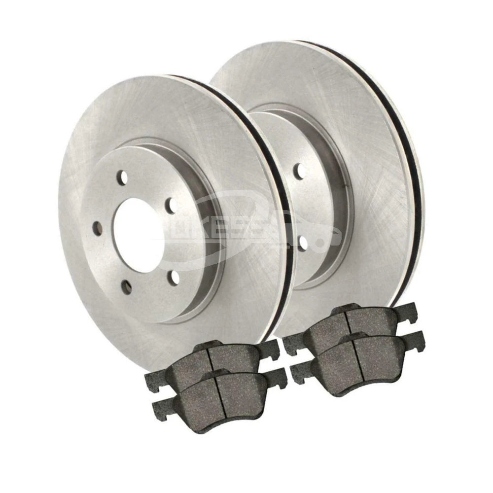 POKESS China Brake Disc 5L8Z1125AA AL8Z1125A 2U2Z1V125GA Front Brake Disc for Ford Kuga 05