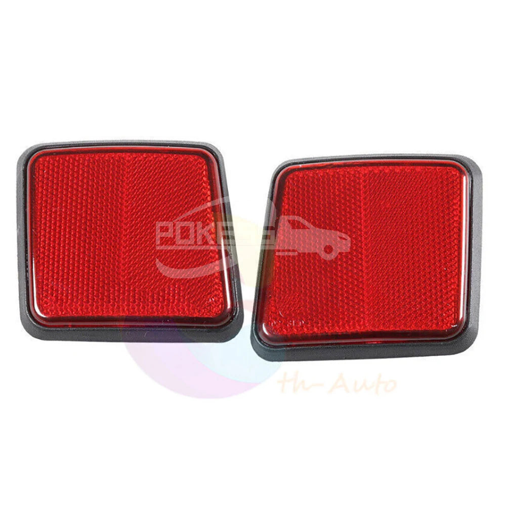 POKESS Reflector of Rear Bumper 5L8Z17808BA 5L8417E847AB Rear Bumper Reflector for Ford Kuga 2005