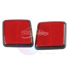 POKESS Reflector of Rear Bumper 5L8Z17808BA 5L8417E847AB Rear Bumper Reflector for Ford Kuga 2005