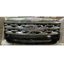 Load image into Gallery viewer, Car Body Kits Ford Explorer Raptor Grille JB5Z8200AK JB5Z8200AF Front Silver Grill Complete Bumper for Ford Explorer 18