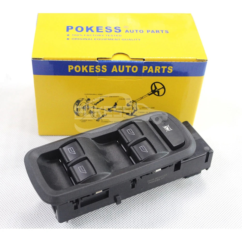 8A6T14A132CC BE8Z14529AA DK5166350 DK4966350B DK5166350B D6BT14A132GA Master Power Windows Switch for Ford Fiesta 09-12