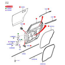 Load image into Gallery viewer, PBS71A24631-BA P8S71A24622AA for ford 2007-2012 Mondeo left Car &amp; Car Doors &amp; Door Skins Rear Front Left and right PBS71A20124BA P8S71A20124AA P8S71A20125AA PBS71A20125AC