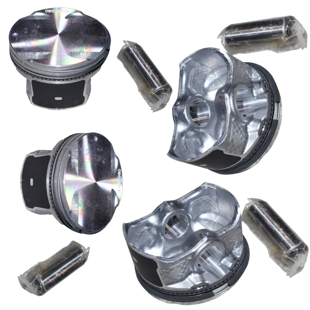4pcs/set ZYY3-11-SA0 ZYY311SA0 ZYY411SA0  Piston Ring for Ford Mazda Fiesta MK6 1.5 Engine Piston Connecting Rod Strut Head Engine Piston Ring Piston Connecting Rod