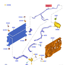 Load image into Gallery viewer, GV61-8C012-TG GV6Z-8B081-B Water tank return pipe Radiator Hose Water Hose Ford kuga 2019 2018 2017 2.0