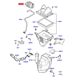 Manguera de entrada de aire para FORD Focus, tubo para modelos MK2, 1,8, 2,0, 2003-2008, 5M519A673AA, 3M519A673GC, 3M51-9A673-GC, 5m5m51-9a673-aa
