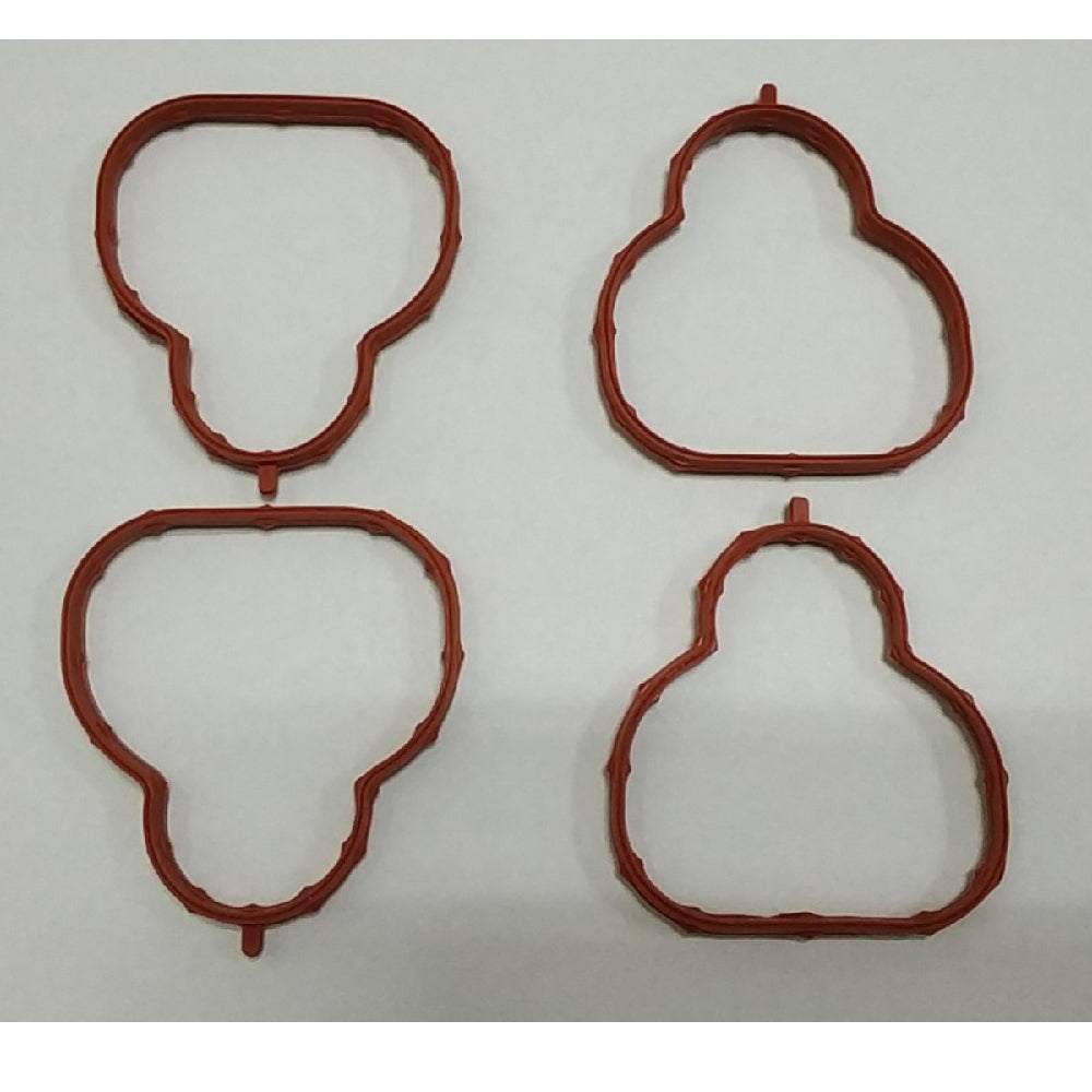 4Pcs Intake Manifold Gasket Plastic Red ZJ0113111 13191600 For ford FIESTA Mazda 2 De Dh 3 Zj Ve Zy De Zy Ve Zj 46 Z6 Ajusa