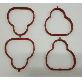 4Pcs Intake Manifold Gasket Plastic Red ZJ0113111 13191600 For ford FIESTA Mazda 2 De Dh 3 Zj Ve Zy De Zy Ve Zj 46 Z6 Ajusa