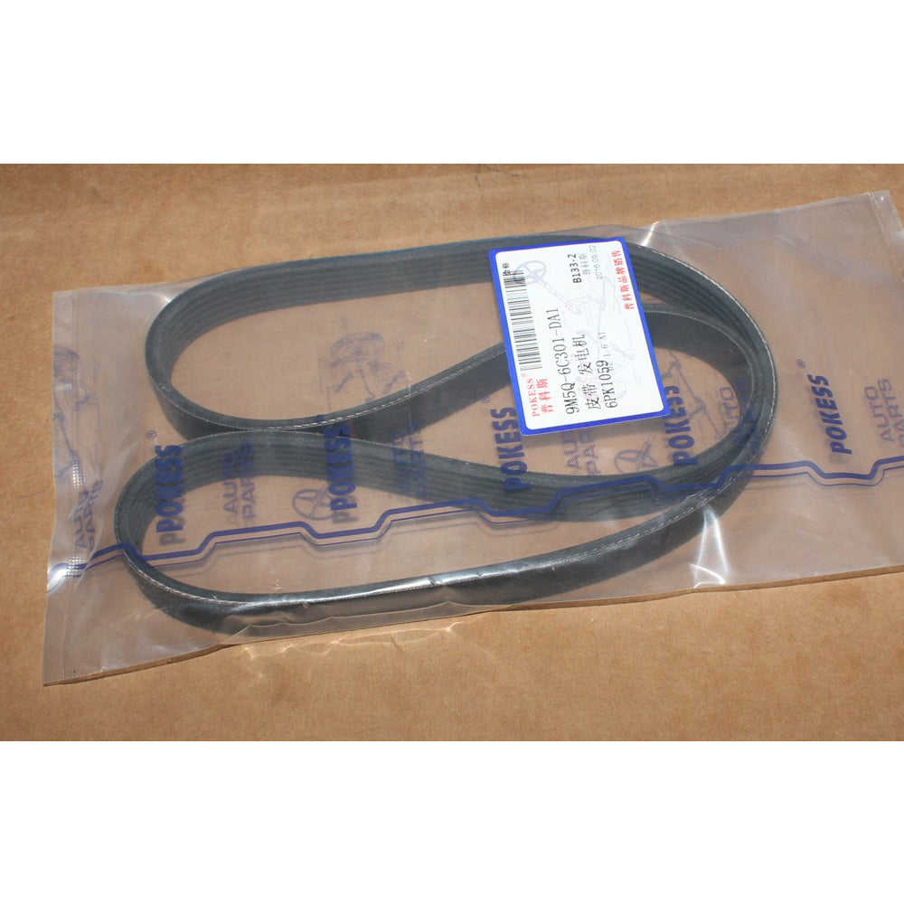 For ford Focus MK3 MK4 1.6 C-MAX DRIVING V-BELT  Transmission V-Ribbed Belt /Air Condition Belt auto engine car parts OE NO 9M5Q-6C301-DA 6PK1059 1683960