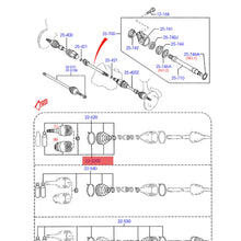 Load image into Gallery viewer, FG2122520 FG21-225-20 Febest INNER CV JOINT RIGHT Ritht A/T For Ford Fiesta MK6 Mazda