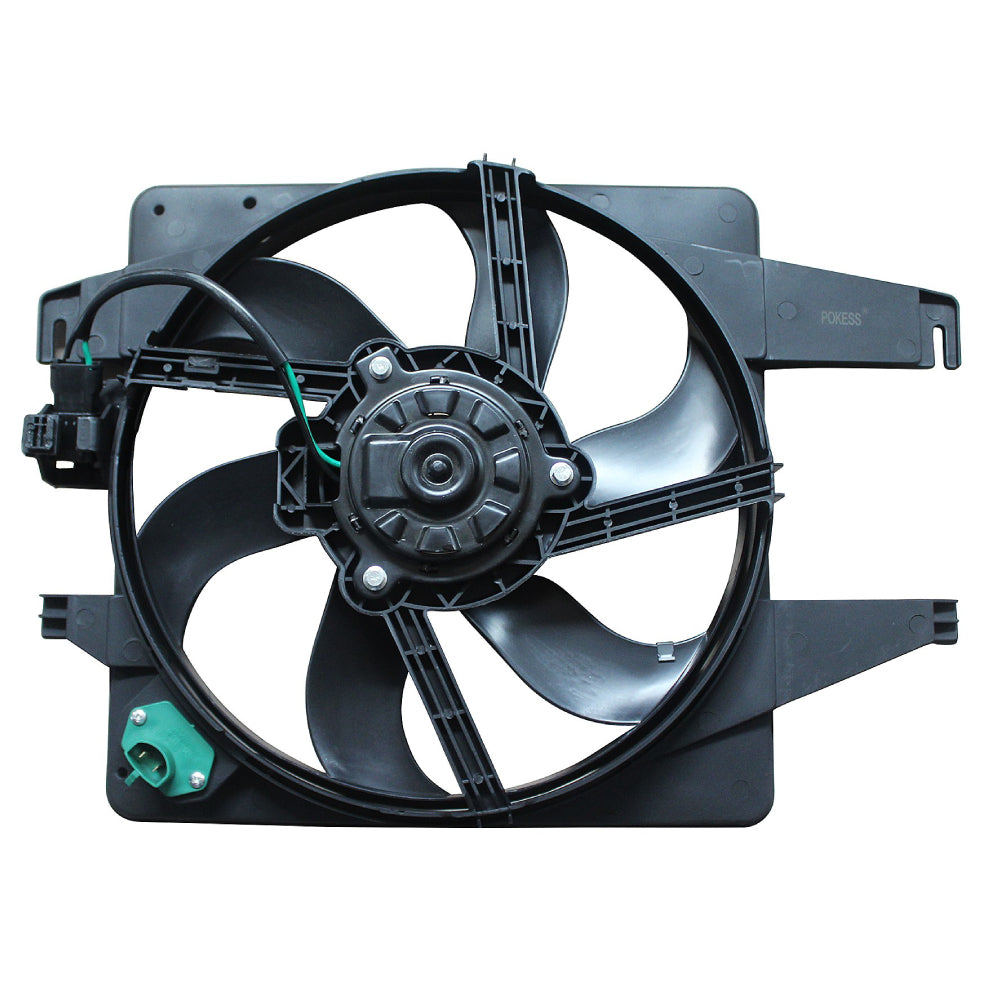 Cooling Fan Assembly Radiator Fan Assembly For Ford Fiesta 2003-2008 3N21-8C607-AA 3N21-8C607-AB