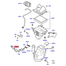 FOR FORD Focus MK2 KUGA MK1 C394 Air Cleaner Intake Tube 1485769 7M51-9E635-AD