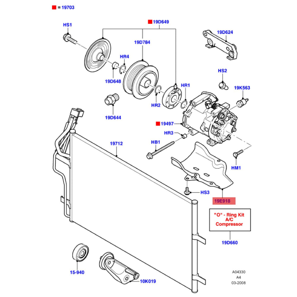 CAR Compressor Guard Board Ford Mondeo MazdaFocus MK2 MK3  Engine Guard Board Under Body Guard Board Start Outer Guard Board 4M5G-19E918-AE 1352296