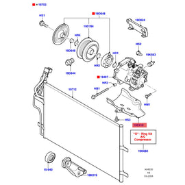CAR Compressor Guard Board Ford Mondeo MazdaFocus MK2 MK3  Engine Guard Board Under Body Guard Board Start Outer Guard Board 4M5G-19E918-AE 1352296