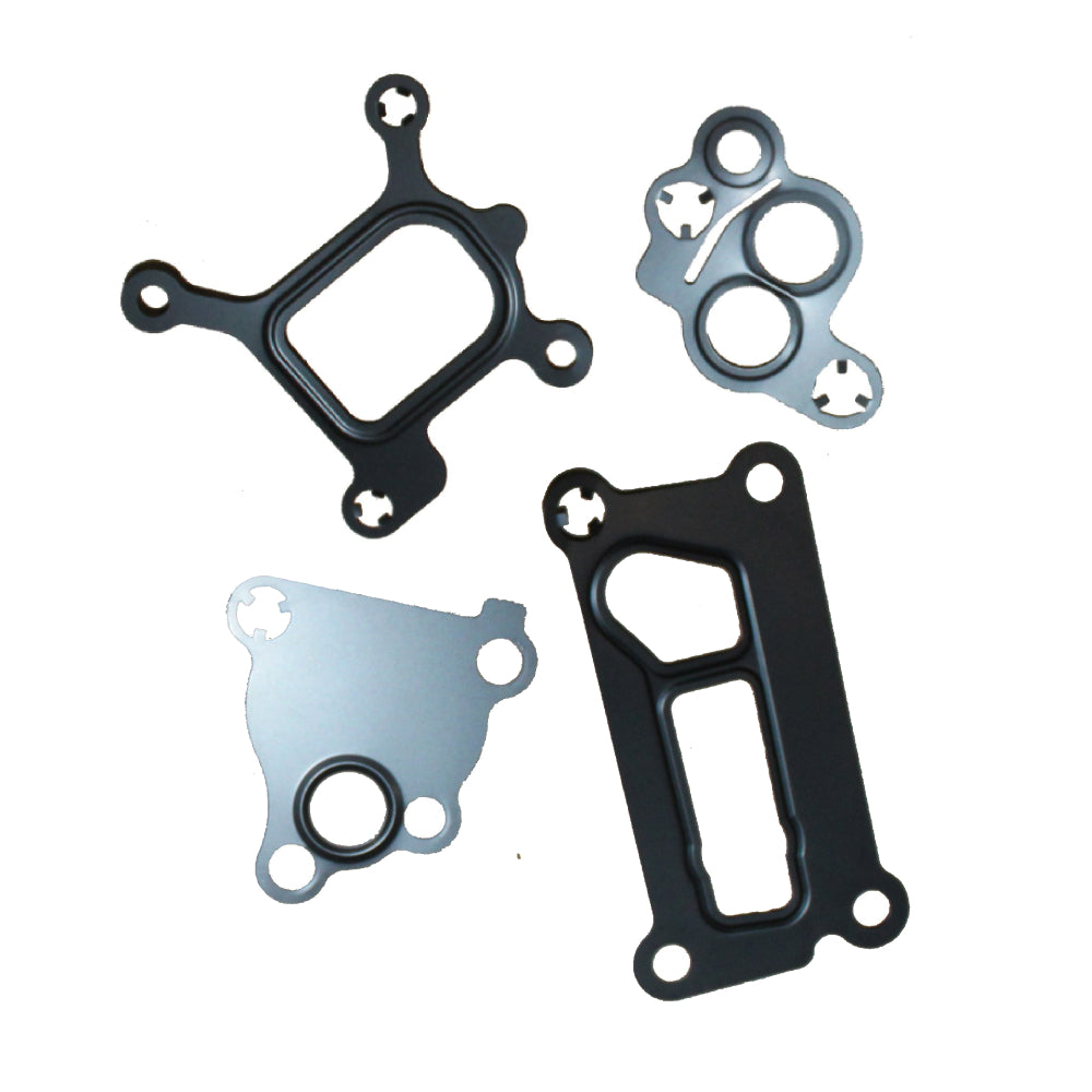 Miter Lower Overhaul Gasket 1S7G-6A636-AD Compatible With For Ford Mondeo Kuga Escape Focus MK2 2.0 2.3 L Water tank water supply pipe interface gasket, exhaust valve gasket, oil pump gasket, oil grid cushion