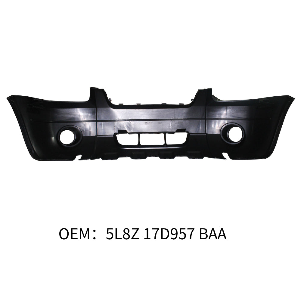 Front Bumper Cover with Fog Lamp Holes, for Ford Escape Kuga 2005-2007 5L8Z-17D957-BAA 5L84-17D957-BC5YBT