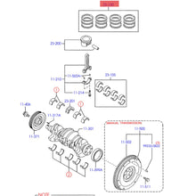 Load image into Gallery viewer, PISTON RING FOR FORD FIESTA MAZDA 2 DE3FS MZR 3 BK AXELA BK DEMIO DE3AS ZJ-VE 1.4 ZJY4-11SC0