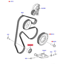 Load image into Gallery viewer, Tensioner Pulley For Ford Mondeo Edge  Explorer MK3 2.0T 7808-3894 9G9Q-6C344-AA 9G9Q-6C344-AB 9G9Z-6A228-A