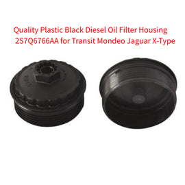 Auto High Quality Plastic Black Diesel Oil Filter Housing 2S7Q6766AA 2S7Q-6766-AA for Transit Mondeo Jaguar X-Type