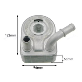 7S7G6B856CA Oil Cooler Fits FOR FORD B-MAX C-MAX FIESTA FOCUS GALAXY MONDEO 1.4 1.6L 7S7G6B856A4A 1472891, 1778546, 1852773, 3133042