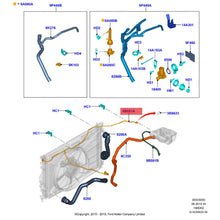 Load image into Gallery viewer, For Ford KUGA ESCAPE 1.6 MK3 cooling water reservoir hose BV61-8C012-DD CV61-8C012-AA BV6Z-8B081-A BV6Z-8B081-B BV61-8C012-DE BV61 8C012 DD