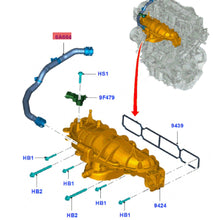 Load image into Gallery viewer, BM5G-6K817-BD RURA ODMA SILNIKA C-MAX MK2 FOR FOCUS KUGA1,6 ECOBOOST