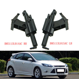 Pair of Car Right Left Front Headlight Washer Sprayer Nozzle Pump Cylinder For Ford Focus MK3 2012-2014 OEM NO 1716805 1716806 BM51-13L015-AC BM51-13L014-AC