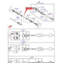 Load image into Gallery viewer, Intermediate Shaft With bearing A/T For Ford Fiesta MK6 MAZDA FG21-25700-C FG22-25741 FG2225700 FG21-25700-B
