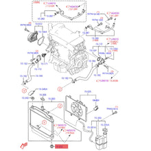 Load image into Gallery viewer, for ford FIESTA MK6 Mazda Protege5 Millenia 626 Radiator Lower Insulator K80215202 ZJ3615202