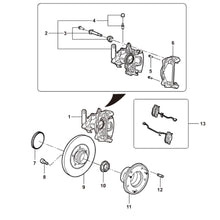 Load image into Gallery viewer, New Original H2MJ2C453AA  auto brake pads For Ford  TRANSIT V348
