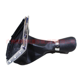 7M5R7H409AAA Shifter Handball with Dust Cover Silver For Ford Focus BF 07-09