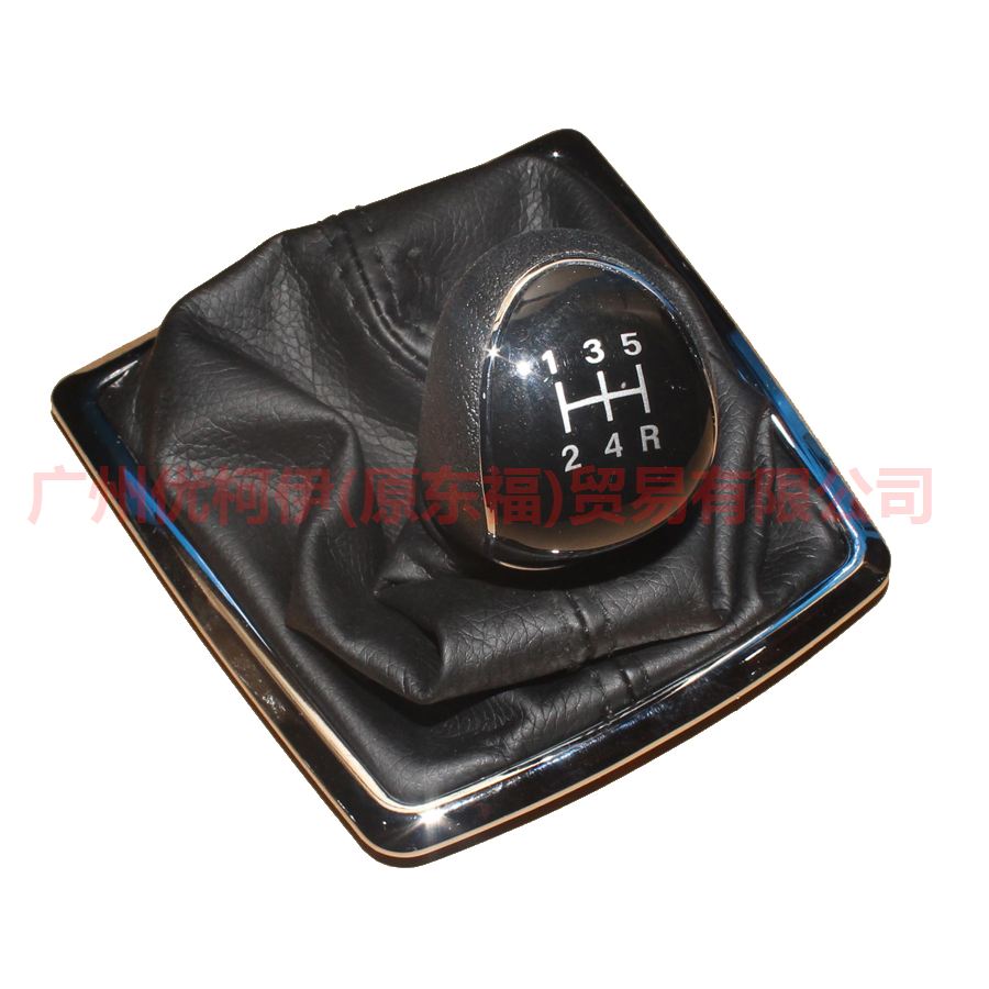 7M5R7H409AKA Shift lever handball with dust jacket black For Ford Focus BF 07-09